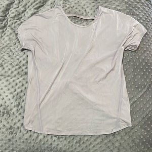 Lululemon Open Back Tee